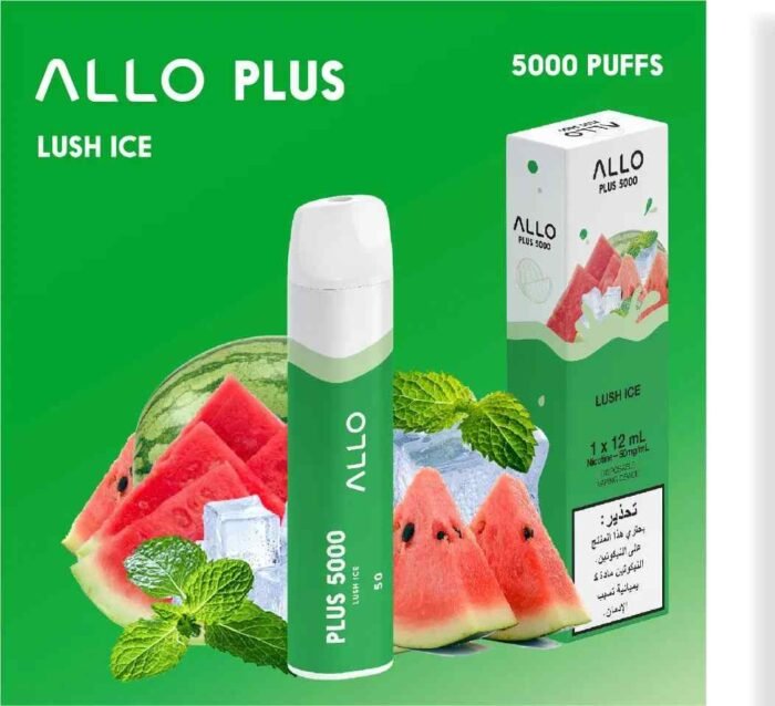 LUSH ICE ALLO Plus 5000Puffs 50mg Disposable Vape in Dubai