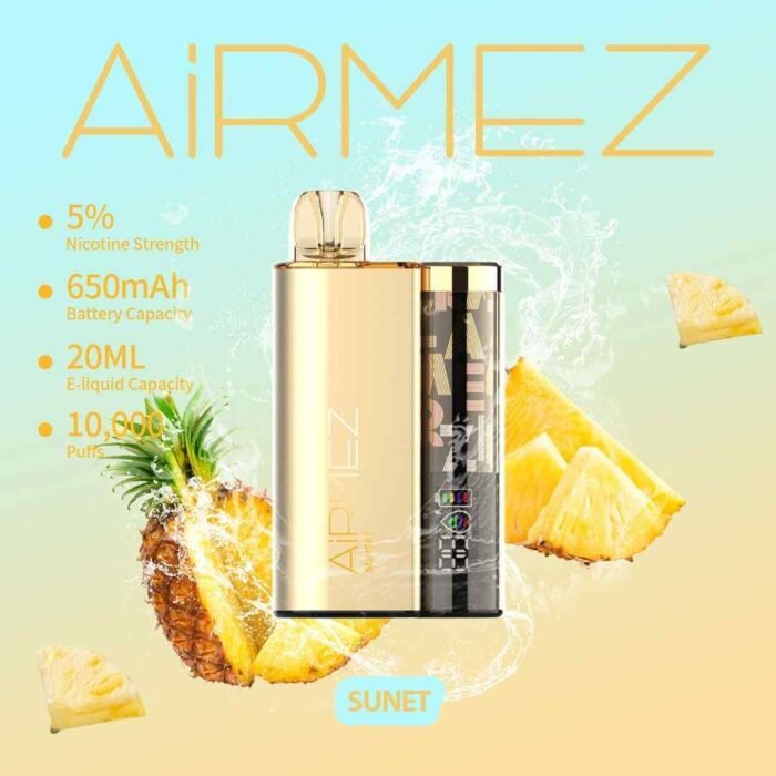 SUNET AIRMEZ 10000 Puffs Disposable Vape in Dubai