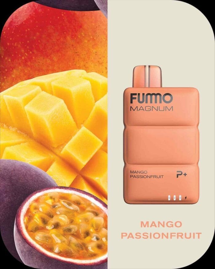 FUMMO MAGNUM 8000 Puffs Price in Dubai MANGO PASSION FRUIT