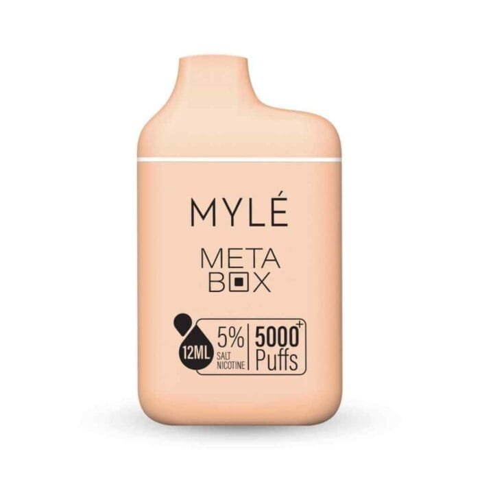 MYLE META BOX 5000 Puffs Price in Dubai GEORGIA PEACH