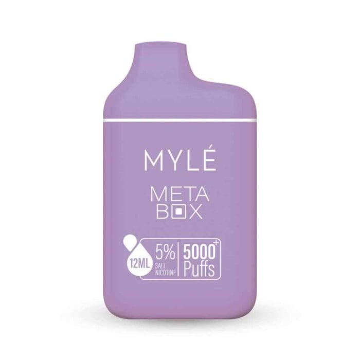 MYLE META BOX 5000 Puffs Price in Dubai GRAPE MINT