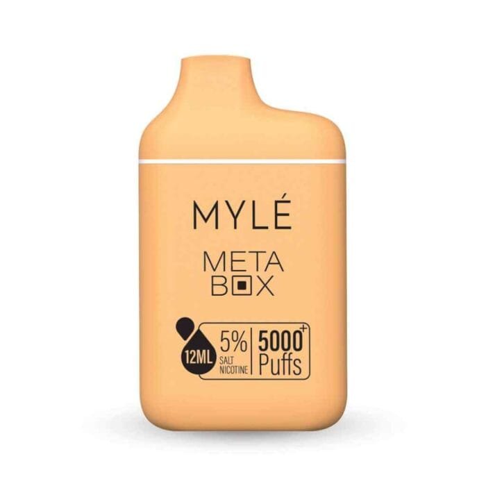 MYLE META BOX 5000 Puffs Price in Dubai MALAYSIAN MANGO