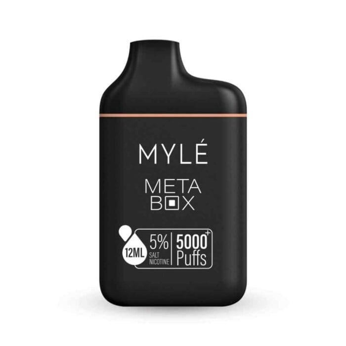 MYLE META BOX 5000 Puffs Price in Dubai PEACH MANGO WATERMELON