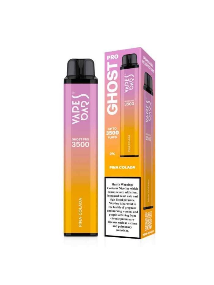 PINA COLADA VAPES BARS GHOST PRO 3500 PUFFS PRICE IN DUBAI