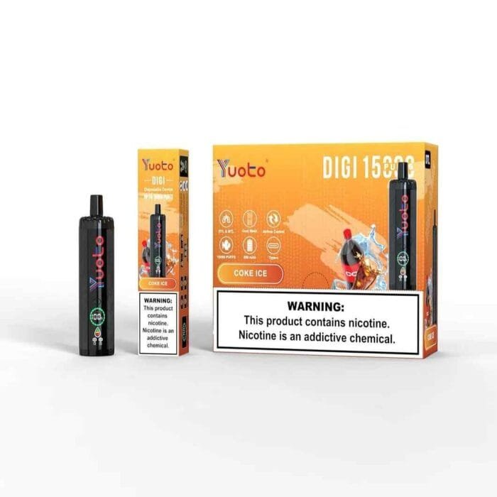 Yuoto Digi 15000 Puffs Price in Dubai COKE ICE