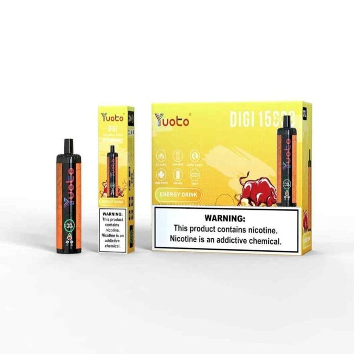Yuoto Digi 15000 Puffs Price in Dubai ENERGY DRINK