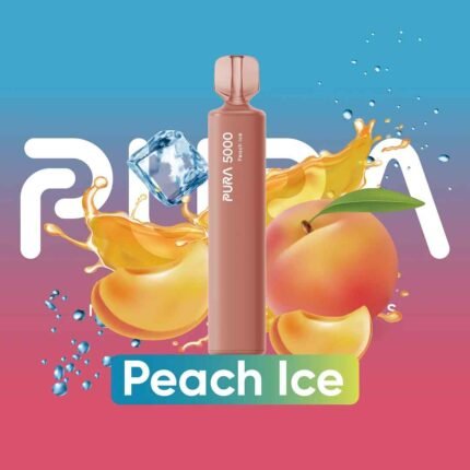 pura 5000 puffs price in dubai PEACH ICE