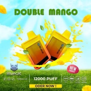 BLUECAT 12000 Puffs Price in Dubai DOUBLE MANGO