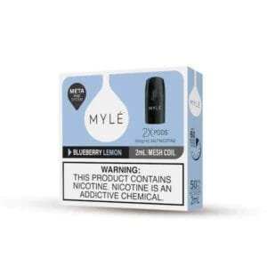MYLE V5 Meta Pods 50 MG Price in Dubai BLUEBERRY LEMON