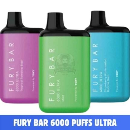 Best FURY Bar 6000 Puffs Ultra Disposable Vape