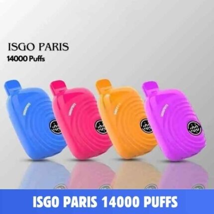 Best ISGO Paris 14000 Puffs 2% Nicotine Disposable Vape