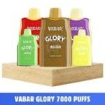 Best VABAR Glory 7000 Puffs 2% & 5% Nicotine Disposable Vape
