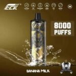 KK ENERGY Bar 8000 Puffs Disposable Vape Price in Dubai Banana Milk