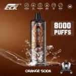 KK ENERGY Bar 8000 Puffs Disposable Vape Price in Dubai Orange Soda