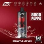 KK ENERGY Bar 8000 Puffs Disposable Vape Price in Dubai Red apple lemon