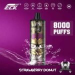 KK ENERGY Bar 8000 Puffs Disposable Vape Price in Dubai Strawberry Donut