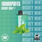 KK ENERGY Box 10000 Puffs Disposable Vape Price in Dubai Mighty Mint