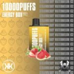 KK ENERGY Box 10000 Puffs Disposable Vape Price in Dubai Strawberry Watermelon Ice