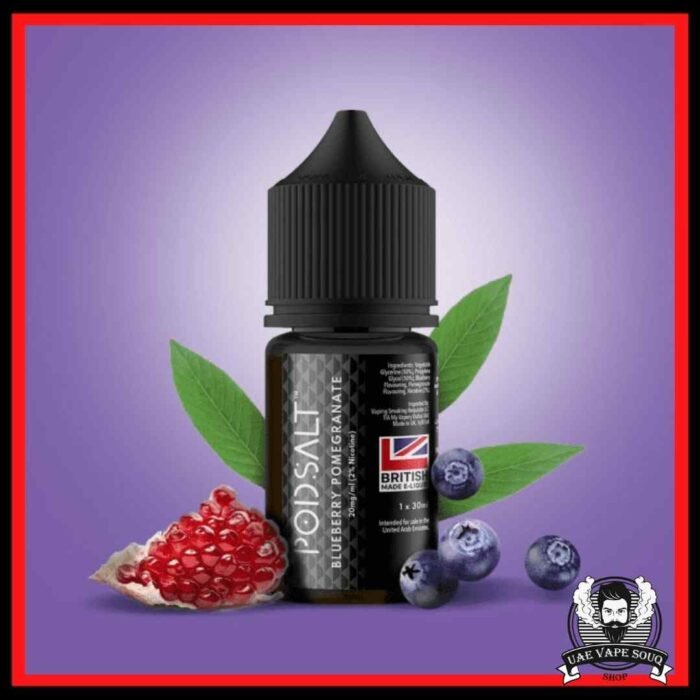 POD SALT 30ml Nicotine 20mg E-Juice Price in Dubai Blueberry Pomegranate