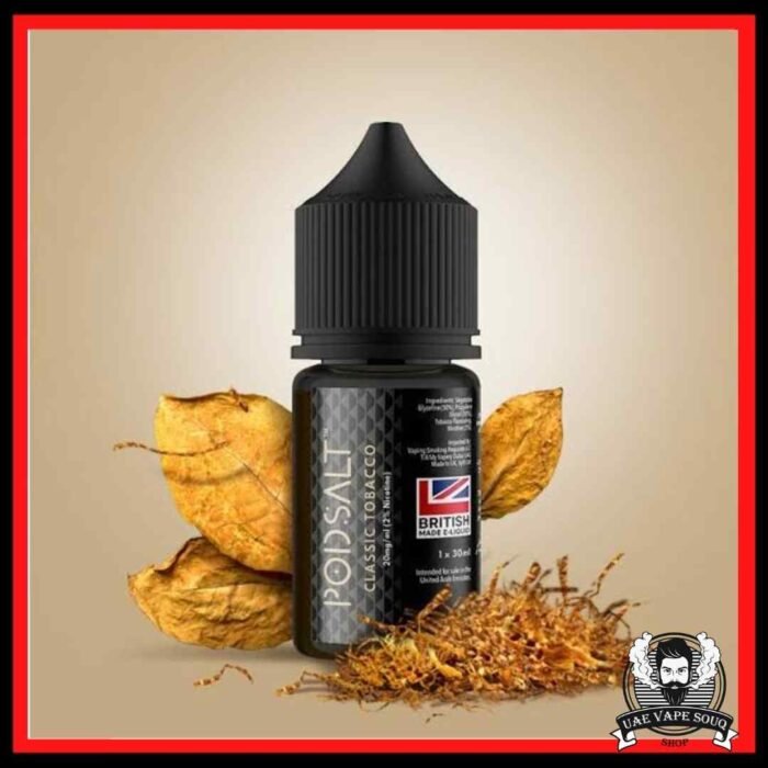 POD SALT 30ml Nicotine 20mg E-Juice Price in Dubai Classic Tobacco