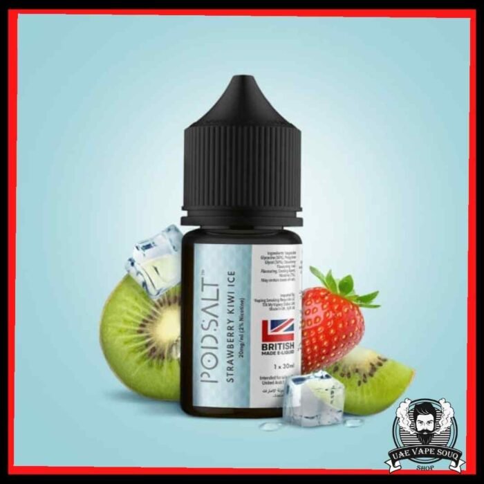 POD SALT 30ml Nicotine 20mg E-Juice Price in Dubai Strawberry Kiwi Ice