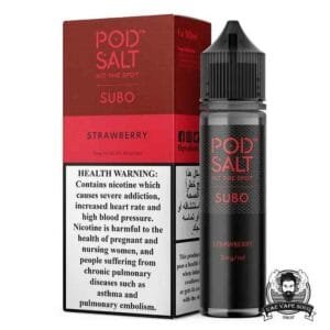 POD SALT Subo 50ml 3mg Nicotine E-Juice Price in Dubai Strawberry