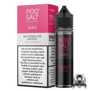 POD SALT Subo 50ml 3mg Nicotine E-Juice Price in Dubai Watermelon Breeze