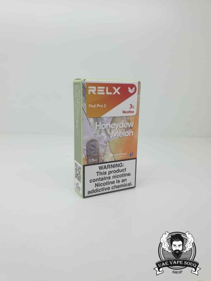 RELX Pod Pro 2 Replacement Cartridge Price in Duabi Honeydew Melon