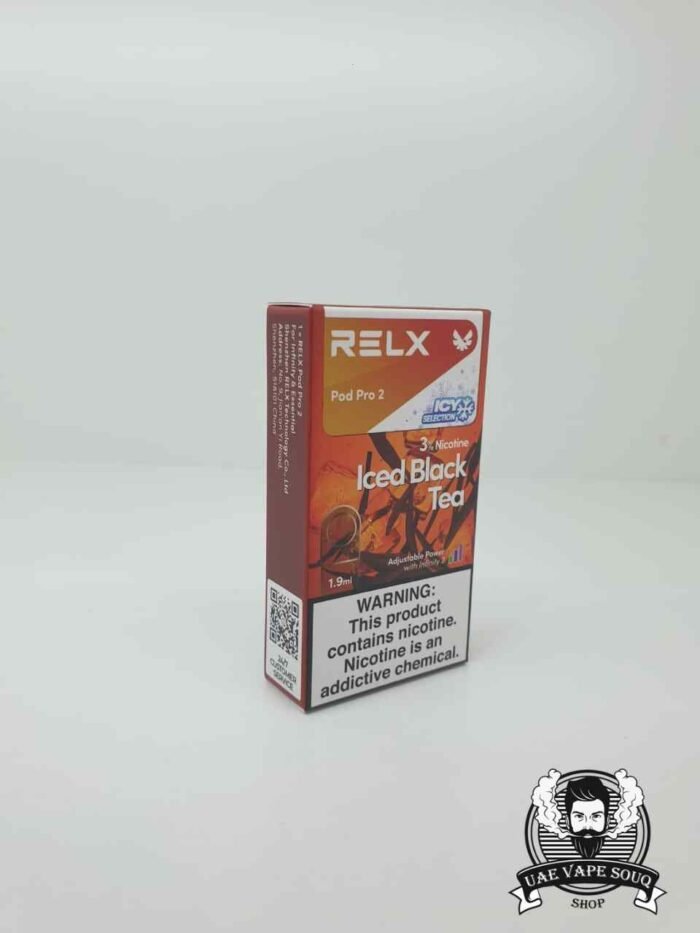 RELX Pod Pro 2 Replacement Cartridge Price in Duabi Iced Black Tea