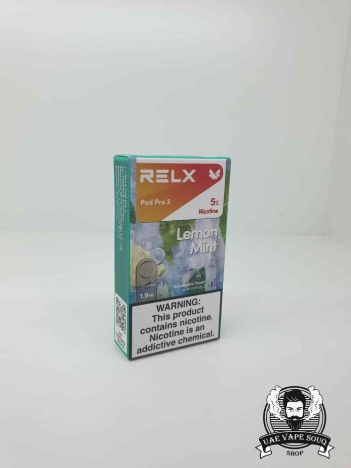 RELX Pod Pro 2 Replacement Cartridge Price in Duabi Lemon Mint