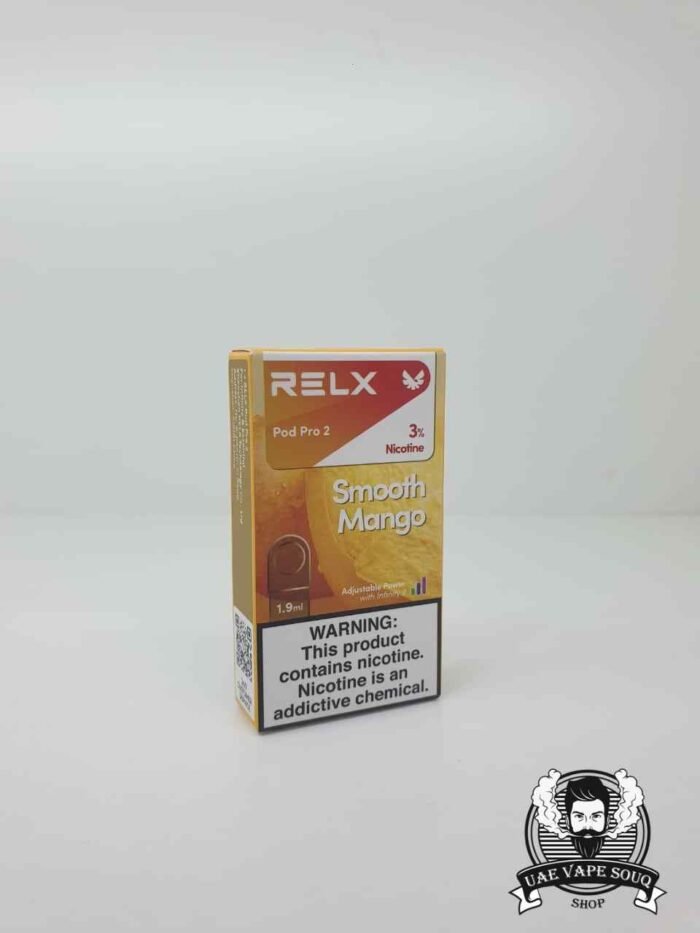 RELX Pod Pro 2 Replacement Cartridge Price in Duabi Smooth Mango