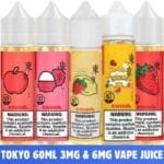TOKYO Vape Juice 60ML E-Liquid, 3MG & 6MG in Dubai