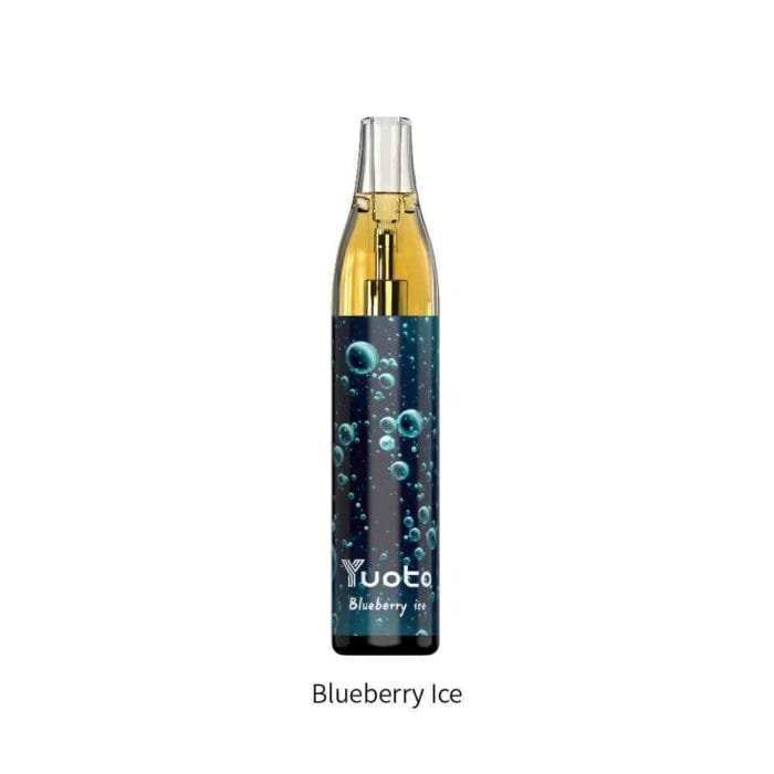 YUOTO Bubble 4000 Puffs Disposable Vape Price in Dubai Blueberry Ice