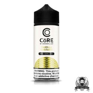 CORE By Dinner Lady E-Juice 120ML 3MG & 6MG Vape Juice Price in Dubai Vanilla -Custard
