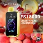 ELF BAR FS18000 50MG 18000 Puffs Disposable Vape Price in Dubai Peach Lemonade