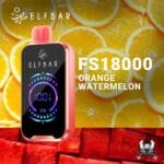 ELF BAR FS18000 50MG 18000 Puffs Disposable Vape Price in Dubai Orange Watermelon