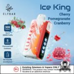 ELF BAR ICE KING 30000 PRICE IN DUBAI CHERRY POMEGRANATE CRANBERRY