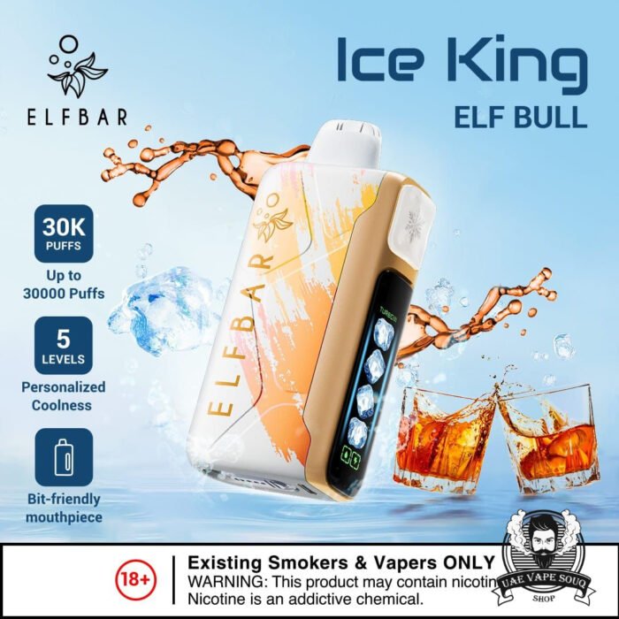 ELF BAR ICE KING 30000 PRICE IN DUBAI ELF BULL