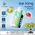 ELF BAR ICE KING 30000 PRICE IN DUBAI STRAWBERRY KIWI ICE