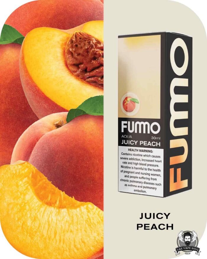 FUMMO Aqua Saltnics 20MG Price in Dubai Juicy Peach