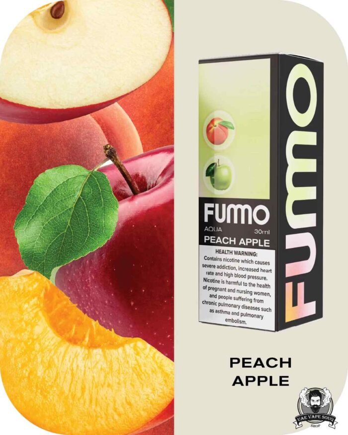 FUMMO Aqua Saltnics 20MG Price in Dubai Peach Apple