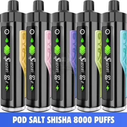 Pod Salt Shisha 8000 Puffs 3mg Disposable Vape in Dubai