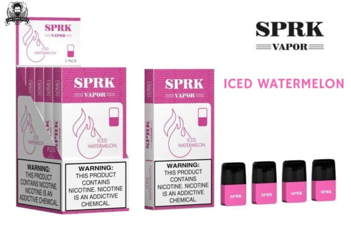 SPRK VAPOR POD CARTRIDGE IN DUBAI ICED WATERMELON