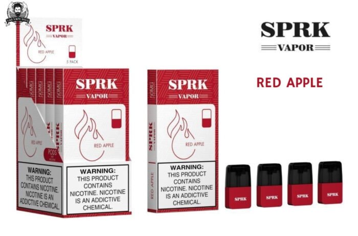 SPRK VAPOR POD CARTRIDGE IN DUBAI RED APPLE