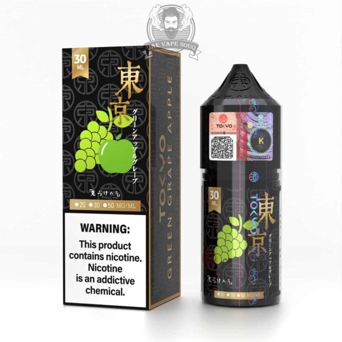 TOKYO GOLDEN SERIES SALTNICS GREEN GRAPE APPLE