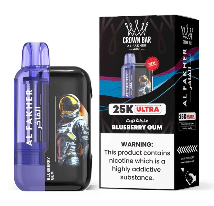 AL FAKHER Crown Bar Ultra 25000 Puffs 5MG Disposable Vape in Dubai