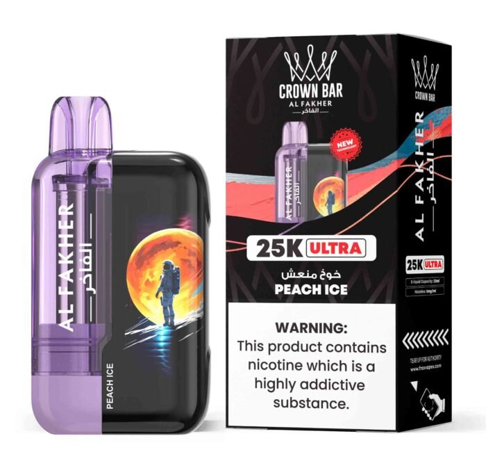 AL FAKHER Crown Bar Ultra 25000 Puffs 5MG Disposable Vape in Dubai