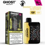 Vapes Bars Ghost Galaxy 25000 Puffs 20MG Sweet Lemon Spearmint