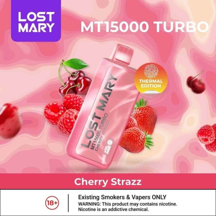 LOST MARY MT15000 TURBO 5% Cherry Strazz
