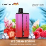 CRYSTAL Fire Pro Ultra 18000 Puffs Strawberry Ice Cream